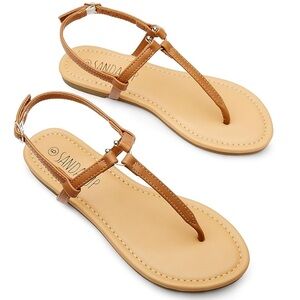 NWT Women's Tan Sandalup Sandals - size 10